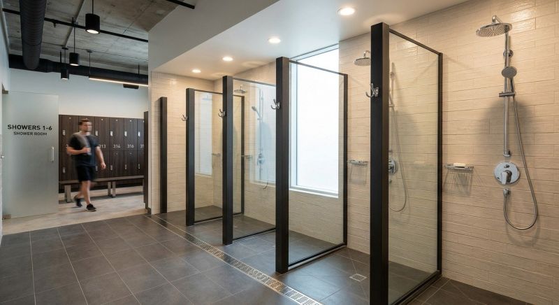 Shower Installation detail